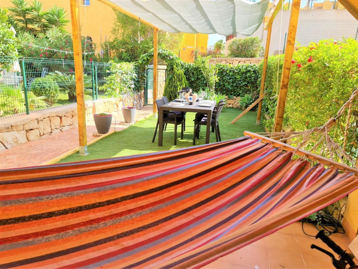 Apartamento Con Hermoso Jardin Y Ac Исла-Плана Экстерьер фото